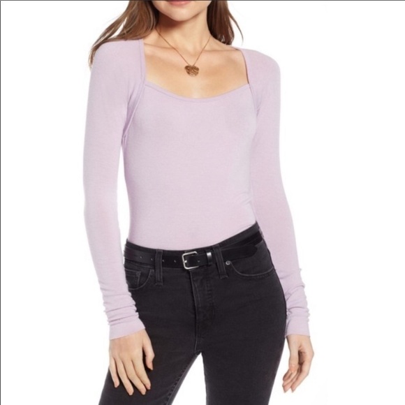 Something navy Square Neck Top large - Picture 1 of 9
